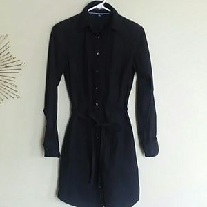 GAP black shirt dress